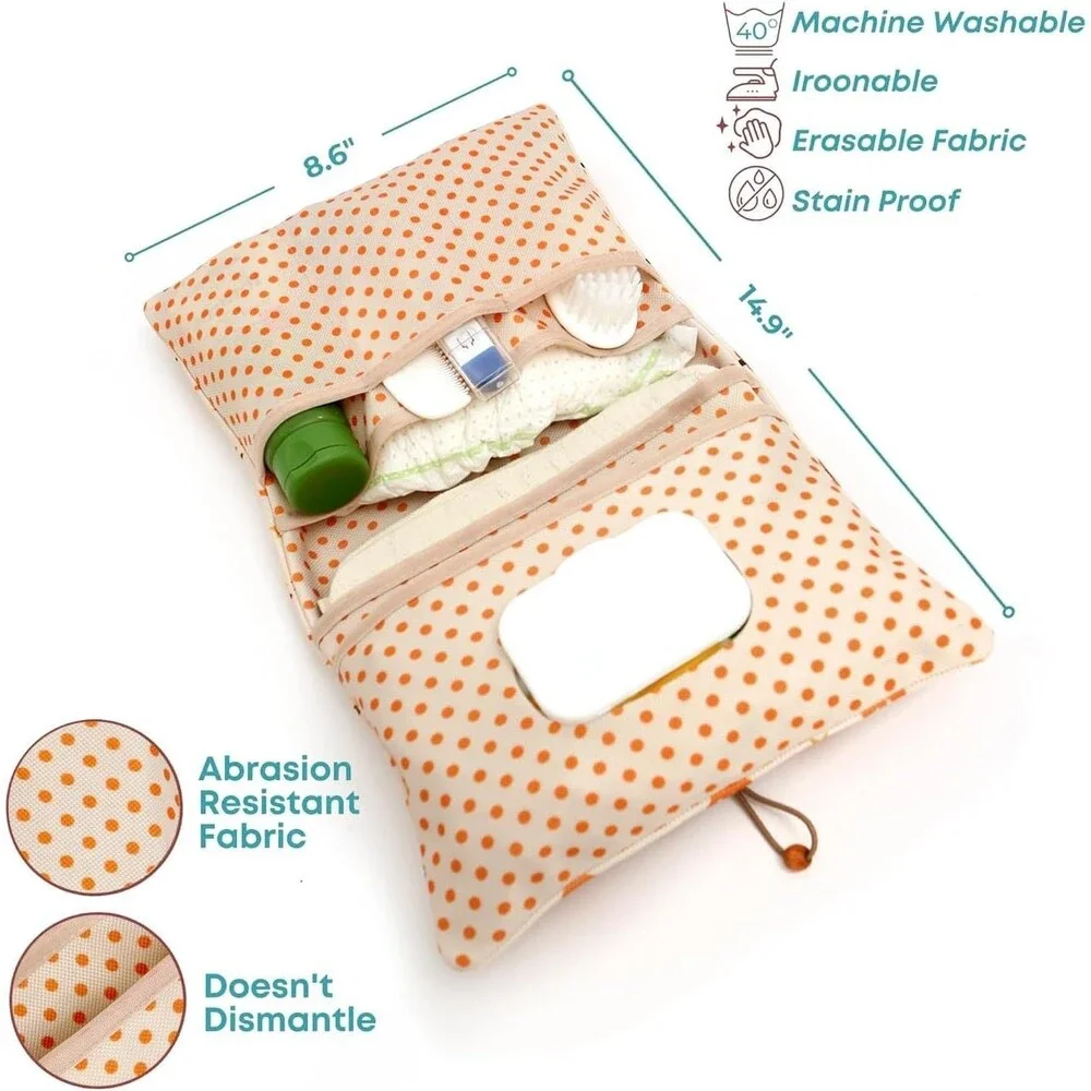 HAMUR Baby Diaper Bag Organizer – Travel-Friendly, Compact & Foldable Bag NEW